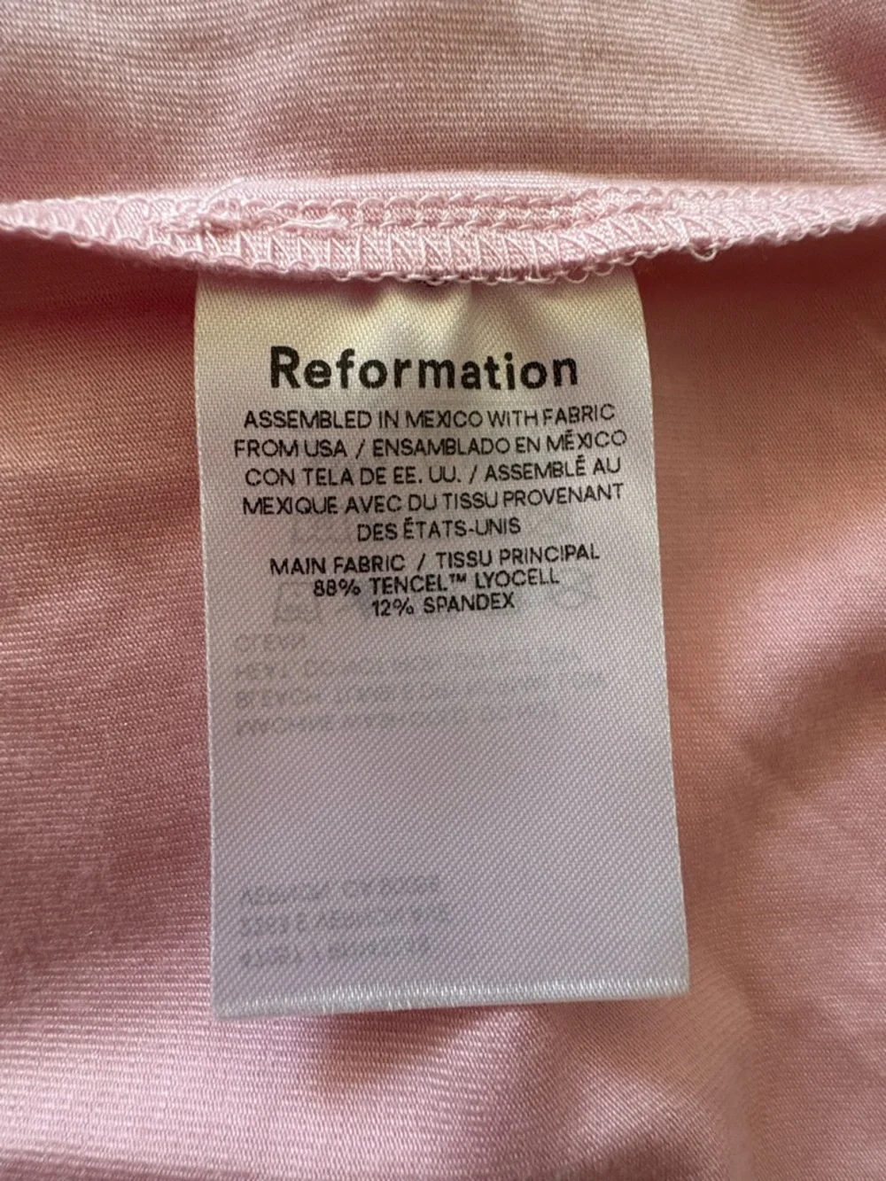Reformation Adalynn Knit Set in Pink — NWT size L - Picture 10 of 14